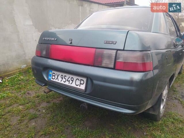 Зелений ВАЗ 2110, об'ємом двигуна 1.6 л та пробігом 200 тис. км за 1300 $, фото 4 на Automoto.ua