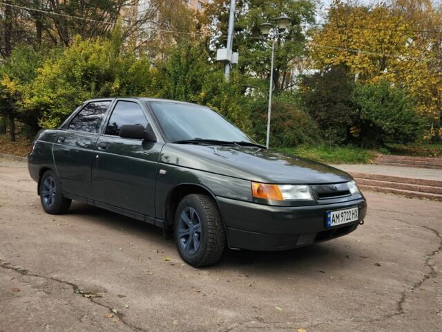 Зеленый ВАЗ 2110, объемом двигателя 1.6 л и пробегом 135 тыс. км за 2600 $, фото 2 на Automoto.ua
