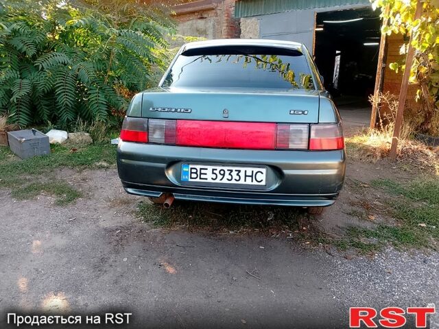 Зеленый ВАЗ 2110, объемом двигателя 1.6 л и пробегом 225 тыс. км за 1700 $, фото 4 на Automoto.ua