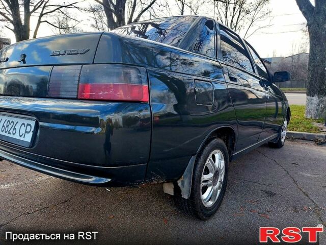 Зеленый ВАЗ 2110, объемом двигателя 1.6 л и пробегом 170 тыс. км за 2000 $, фото 5 на Automoto.ua