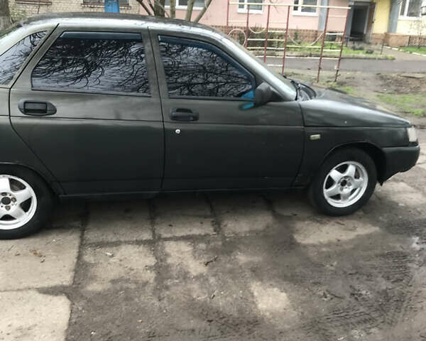 Зеленый ВАЗ 2110, объемом двигателя 1.6 л и пробегом 200 тыс. км за 1181 $, фото 4 на Automoto.ua