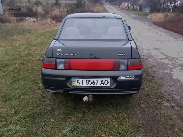 Зеленый ВАЗ 2110, объемом двигателя 10 л и пробегом 2 тыс. км за 1185 $, фото 1 на Automoto.ua