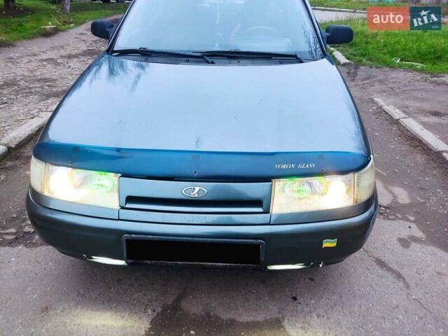 Зеленый ВАЗ 2110, объемом двигателя 1.6 л и пробегом 304 тыс. км за 1416 $, фото 3 на Automoto.ua