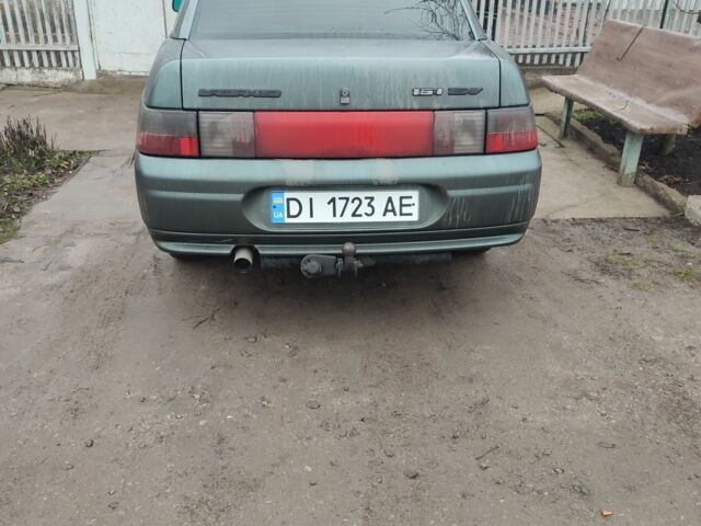 Зеленый ВАЗ 2110, объемом двигателя 1.6 л и пробегом 190 тыс. км за 2400 $, фото 4 на Automoto.ua