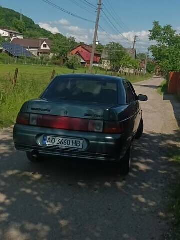 Зелений ВАЗ 2110, об'ємом двигуна 1.6 л та пробігом 128 тис. км за 1700 $, фото 1 на Automoto.ua