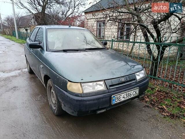 Зеленый ВАЗ 2110, объемом двигателя 1.6 л и пробегом 370 тыс. км за 1500 $, фото 11 на Automoto.ua