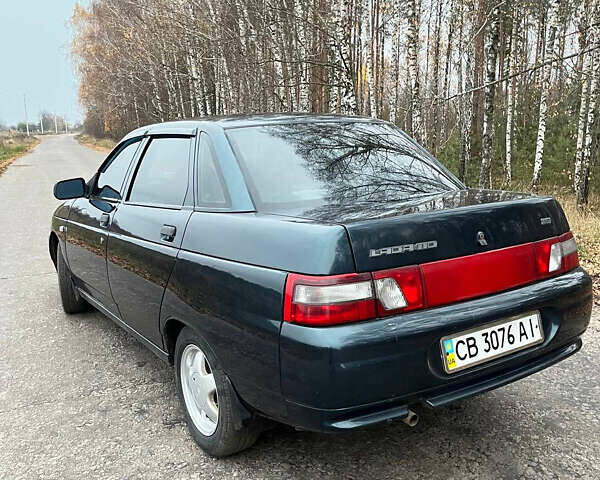 Зеленый ВАЗ 2110, объемом двигателя 1.6 л и пробегом 180 тыс. км за 2550 $, фото 7 на Automoto.ua