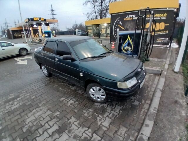Зеленый ВАЗ 2110, объемом двигателя 1.6 л и пробегом 480 тыс. км за 947 $, фото 1 на Automoto.ua