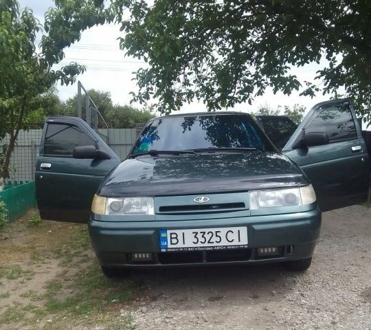 Зеленый ВАЗ 2110, объемом двигателя 1.6 л и пробегом 130 тыс. км за 2500 $, фото 12 на Automoto.ua