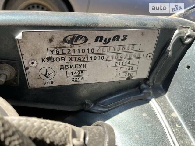 Зелений ВАЗ 2110, об'ємом двигуна 1.6 л та пробігом 160 тис. км за 2500 $, фото 7 на Automoto.ua