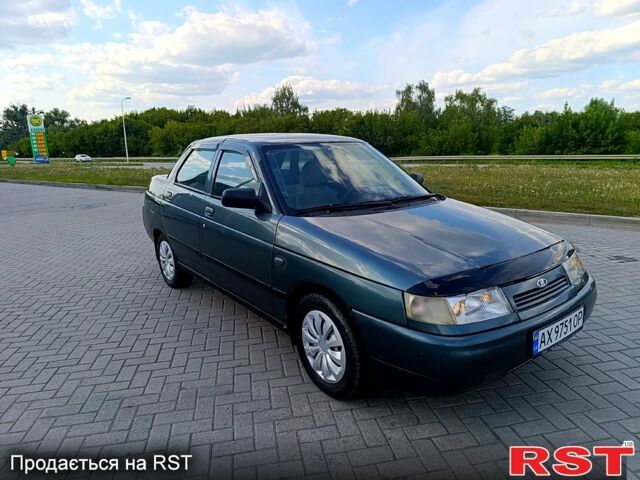 Зеленый ВАЗ 2110, объемом двигателя 1.6 л и пробегом 286 тыс. км за 1400 $, фото 1 на Automoto.ua