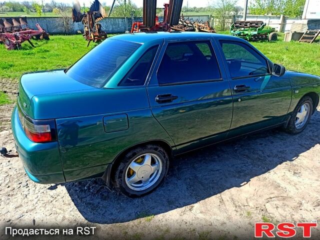 Зеленый ВАЗ 2110, объемом двигателя 1.6 л и пробегом 0 тыс. км за 3500 $, фото 1 на Automoto.ua