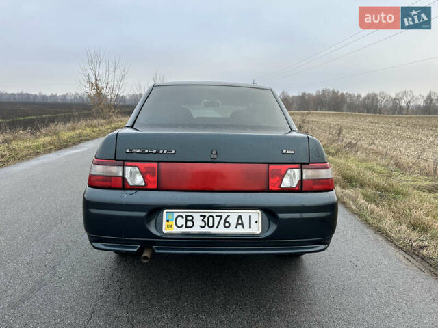 Зеленый ВАЗ 2110, объемом двигателя 1.6 л и пробегом 180 тыс. км за 2650 $, фото 6 на Automoto.ua