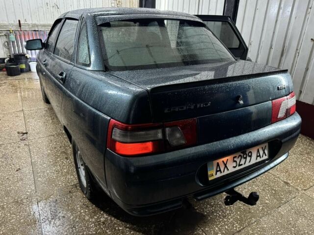 Зеленый ВАЗ 2110, объемом двигателя 2 л и пробегом 140 тыс. км за 1700 $, фото 2 на Automoto.ua