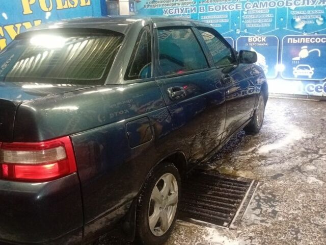 Зеленый ВАЗ 2110, объемом двигателя 1 л и пробегом 130 тыс. км за 1850 $, фото 2 на Automoto.ua