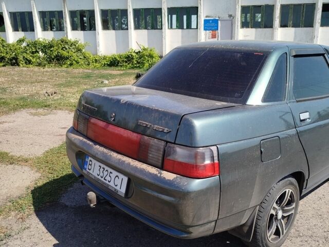 Зеленый ВАЗ 2110, объемом двигателя 1.6 л и пробегом 130 тыс. км за 2500 $, фото 2 на Automoto.ua