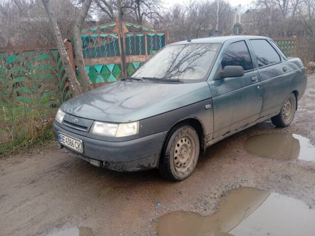 Зеленый ВАЗ 2110, объемом двигателя 1.6 л и пробегом 300 тыс. км за 1350 $, фото 6 на Automoto.ua