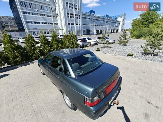 Зеленый ВАЗ 2110, объемом двигателя 1.6 л и пробегом 91 тыс. км за 1300 $, фото 5 на Automoto.ua