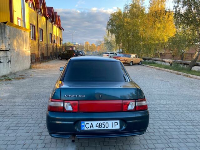 Зеленый ВАЗ 2110, объемом двигателя 1.6 л и пробегом 196 тыс. км за 2000 $, фото 4 на Automoto.ua