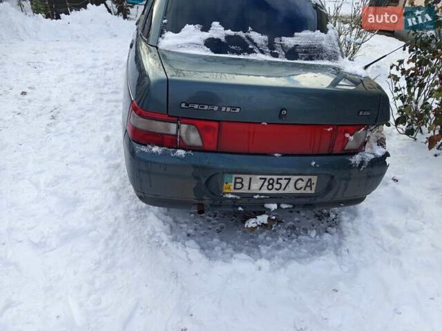 Зелений ВАЗ 2110, об'ємом двигуна 1.6 л та пробігом 90 тис. км за 1183 $, фото 2 на Automoto.ua