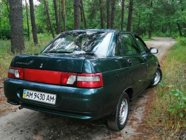 Зеленый ВАЗ 2110, объемом двигателя 1.6 л и пробегом 367 тыс. км за 2450 $, фото 10 на Automoto.ua