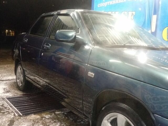 Зеленый ВАЗ 2110, объемом двигателя 1 л и пробегом 130 тыс. км за 1850 $, фото 4 на Automoto.ua