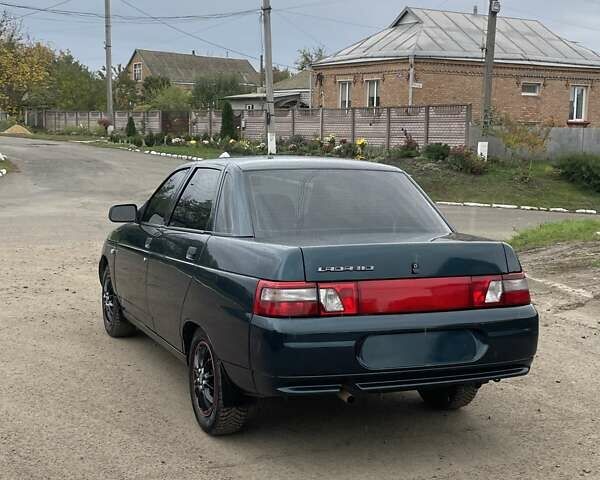 Зелений ВАЗ 2110, об'ємом двигуна 1.6 л та пробігом 195 тис. км за 2450 $, фото 40 на Automoto.ua