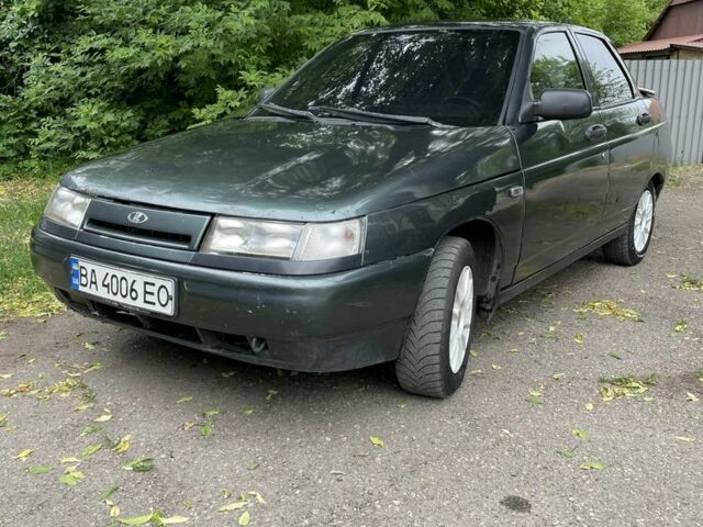 Зеленый ВАЗ 2110, объемом двигателя 1.6 л и пробегом 400 тыс. км за 1750 $, фото 1 на Automoto.ua