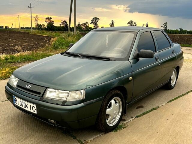 Зеленый ВАЗ 2110, объемом двигателя 1.6 л и пробегом 310 тыс. км за 2400 $, фото 5 на Automoto.ua