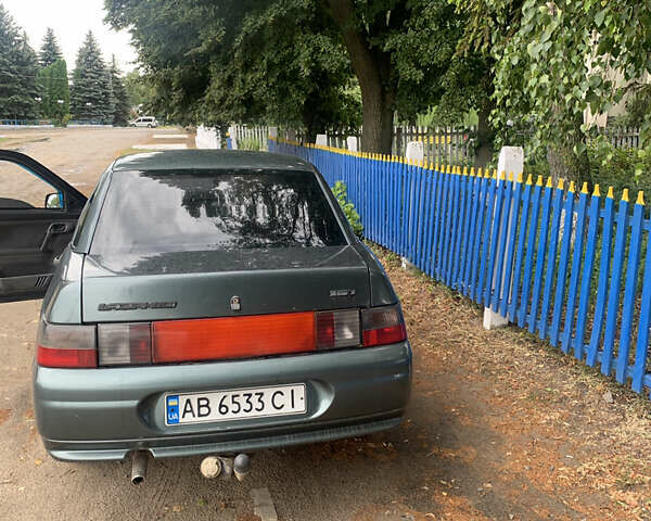 Зеленый ВАЗ 2110, объемом двигателя 1.6 л и пробегом 336 тыс. км за 2200 $, фото 4 на Automoto.ua