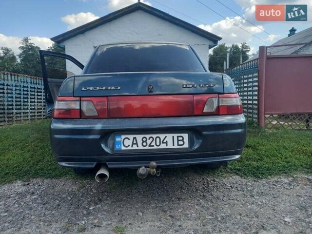 Зеленый ВАЗ 2110, объемом двигателя 1.6 л и пробегом 234 тыс. км за 2150 $, фото 1 на Automoto.ua