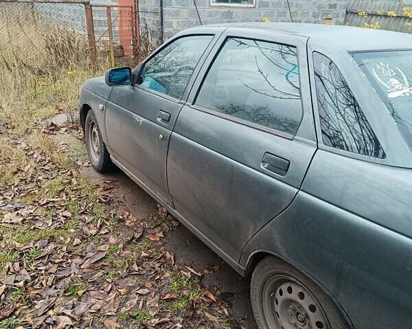 Зеленый ВАЗ 2110, объемом двигателя 1.6 л и пробегом 510 тыс. км за 1500 $, фото 1 на Automoto.ua