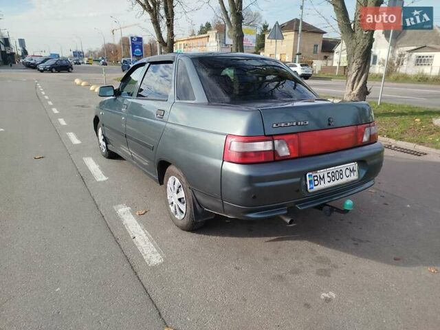 Зеленый ВАЗ 2110, объемом двигателя 1.6 л и пробегом 170 тыс. км за 2800 $, фото 6 на Automoto.ua