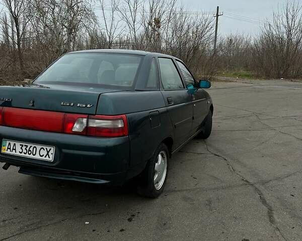Зелений ВАЗ 2110, об'ємом двигуна 1.6 л та пробігом 200 тис. км за 2250 $, фото 2 на Automoto.ua