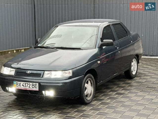 Зелений ВАЗ 2110, об'ємом двигуна 1.6 л та пробігом 99 тис. км за 1999 $, фото 1 на Automoto.ua