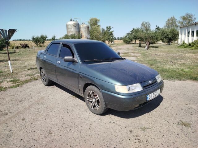 Зеленый ВАЗ 2110, объемом двигателя 1.6 л и пробегом 130 тыс. км за 2500 $, фото 1 на Automoto.ua