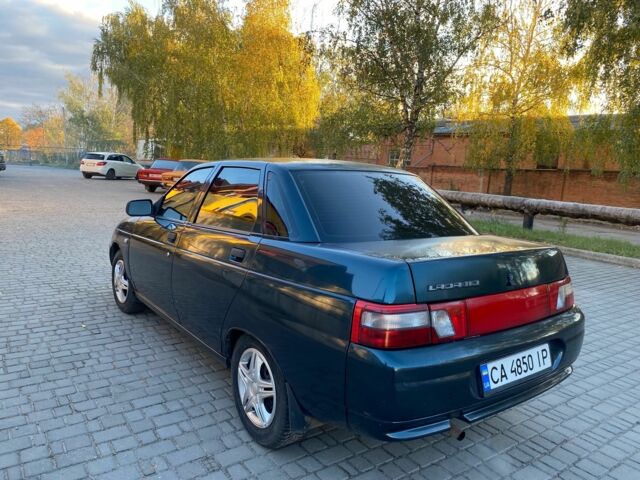 Зеленый ВАЗ 2110, объемом двигателя 1.6 л и пробегом 196 тыс. км за 2000 $, фото 6 на Automoto.ua