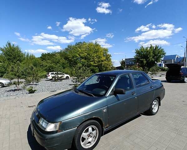 Зеленый ВАЗ 2110, объемом двигателя 1.6 л и пробегом 93 тыс. км за 1400 $, фото 1 на Automoto.ua