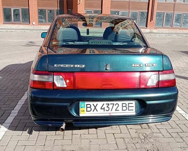 ВАЗ 2110 2007 у Хмельницькому на Automoto.ua Зелений ВАЗ 2110, об'ємом двигуна 1.6 л та пробігом 98 тис. км за 1200 $, фото 1 на Automoto.ua