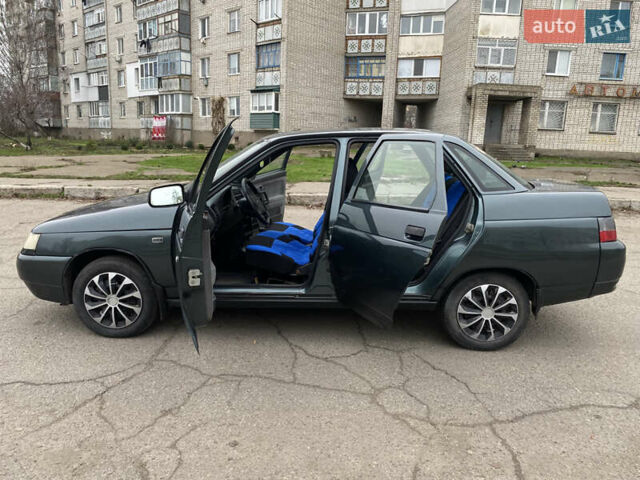 Зеленый ВАЗ 2110, объемом двигателя 1.6 л и пробегом 152 тыс. км за 2200 $, фото 15 на Automoto.ua