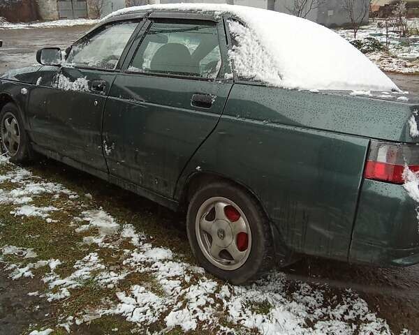 Зеленый ВАЗ 2110, объемом двигателя 1.6 л и пробегом 123 тыс. км за 2300 $, фото 2 на Automoto.ua