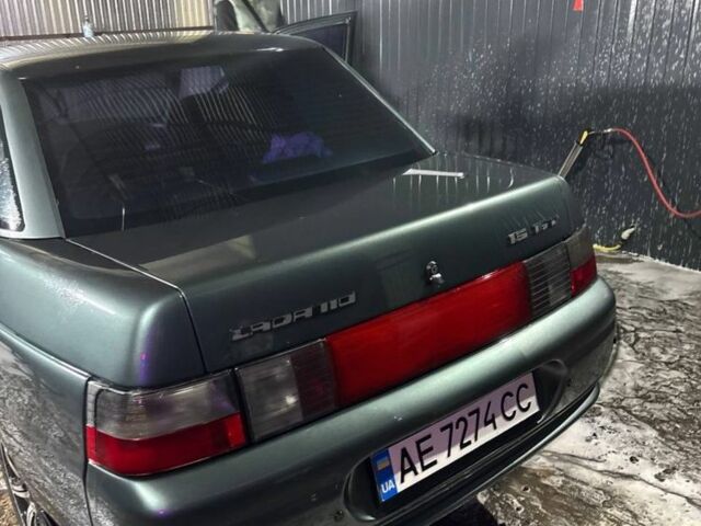 Зеленый ВАЗ 2110, объемом двигателя 1.6 л и пробегом 180 тыс. км за 2100 $, фото 3 на Automoto.ua