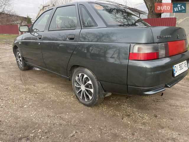 Зеленый ВАЗ 2110, объемом двигателя 1.6 л и пробегом 151 тыс. км за 2050 $, фото 4 на Automoto.ua