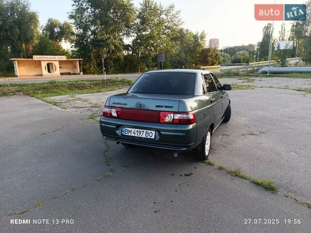 Зеленый ВАЗ 2110, объемом двигателя 1.6 л и пробегом 161 тыс. км за 2800 $, фото 10 на Automoto.ua