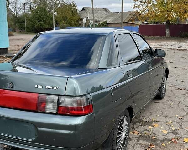 Зеленый ВАЗ 2110, объемом двигателя 1.6 л и пробегом 111 тыс. км за 2980 $, фото 5 на Automoto.ua