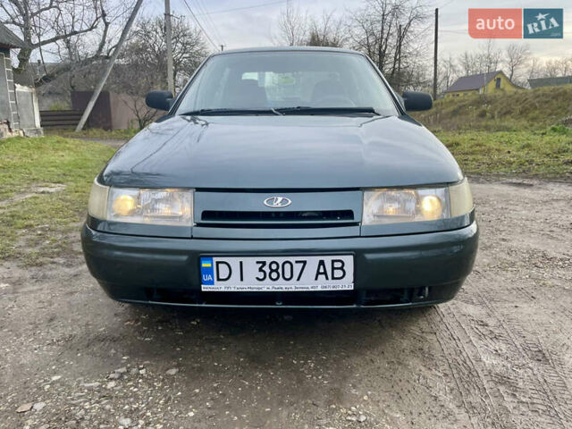 Зеленый ВАЗ 2110, объемом двигателя 1.6 л и пробегом 151 тыс. км за 2050 $, фото 1 на Automoto.ua