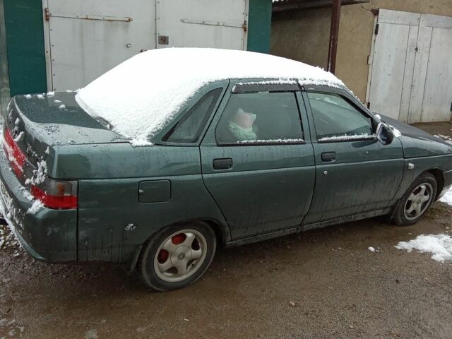 Зеленый ВАЗ 2110, объемом двигателя 1.6 л и пробегом 123 тыс. км за 2300 $, фото 1 на Automoto.ua