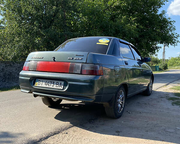 Зелений ВАЗ 2110, об'ємом двигуна 1.6 л та пробігом 250 тис. км за 3000 $, фото 2 на Automoto.ua