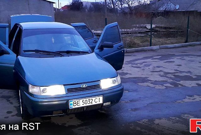Зеленый ВАЗ 2110, объемом двигателя 1.6 л и пробегом 230 тыс. км за 2400 $, фото 1 на Automoto.ua