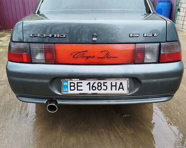 Зеленый ВАЗ 2110, объемом двигателя 1.6 л и пробегом 149 тыс. км за 3500 $, фото 10 на Automoto.ua